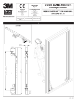 3M DBI-SALA® Window and Door Jamb Anchor 2100080, 1 EA Bruksanvisningar