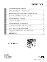 Festool CTM MIDI I Bruksanvisningar