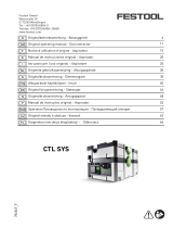 Festool CTL SYS Bruksanvisningar