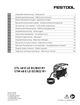 Festool CTM 48 E LE EC B22 R1 Användarmanual