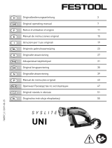 Festool SYSLITE UNI Bruksanvisningar