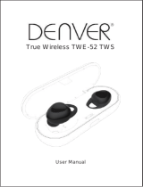 Denver True Wireless Earbuds Användarmanual