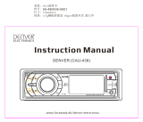 Denver CAU-438MK2 Användarmanual