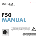 Boneco F50 Bruksanvisning