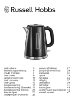 Russell Hobbs Luna Kettle Grey 2.4kW 23211-70 Användarmanual