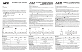 APC PM5B-RS Användarmanual
