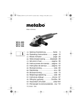Metabo W 6-115 Bruksanvisningar