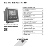 Mettler Toledo Transmitter M200 Bruksanvisningar