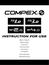 Compex Fit 1.0 Användarmanual