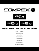 Compex SP 8.0 Användarmanual