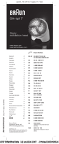 Braun Sonic exfoliation head 791, Silk-épil 7 Användarmanual