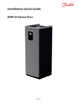 Danfoss DHP-H Varius Pro+ Installationsguide