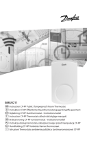 Danfoss CF-RP Public (Tamperproof) Room Thermostat Installationsguide