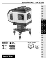 Laserliner PrecisionPlane-Laser 3G Pro Bruksanvisning
