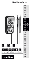 Laserliner MultiMeter-Pocket Bruksanvisning