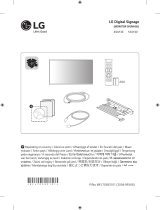 LG 55XF3E Snabbstartsguide