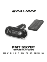 Caliber PMT557BT Bruksanvisning