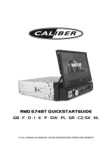 Caliber RMD574BT Snabbstartsguide