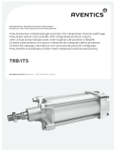 AVENTICS Pneumatic piston rod cylinder Bruksanvisning