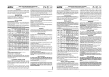 Asco Series WPDU SCDU WSDU (CM22-CM25-CM30-JMX) Bruksanvisning