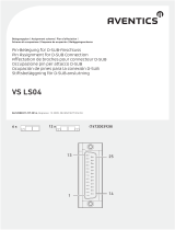 AVENTICS Series LS04 Pin Assignment for D-SUB Connection 6x - 12x Assembly Instructions