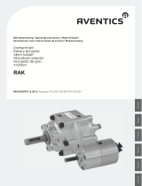 AVENTICS Rotary actuator, series RAK Bruksanvisning