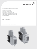 AVENTICS E/P pressure regulator, series EV12/EV18 Bruksanvisning