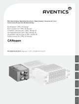 AVENTICS Bus Control CMS, B-Design, CANopen Bruksanvisning