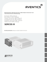 AVENTICS Bus Module BDC, B-Design, SERCOS III Bruksanvisning