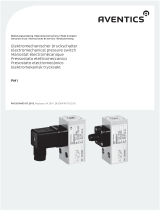 AVENTICS Electromechanical pressure switch, series PM1 Bruksanvisning