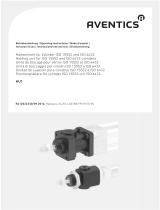 AVENTICS Unité de maintien pour bouteilles ISO 15552 et ISO 6432 Bruksanvisning