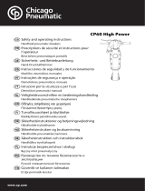 Chicago Pneumatic CP60 High Power Bruksanvisningar