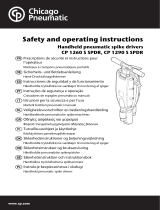 Chicago Pneumatic CP1260 S SPDR 1290 S SPDR Bruksanvisningar