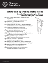 Chicago Pneumatic CP 1230 SPDR, CP 1240 SPDR Bruksanvisningar