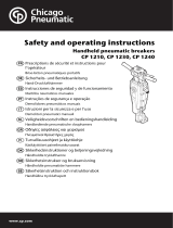 Chicago Pneumatic CP 1210, CP 1230, CP 1240 Bruksanvisningar