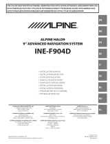 Alpine Electronics INE-F904DC Installationsguide