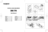 Mode d'Emploi pdf DM 770 Användarmanual