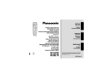 Panasonic RR-QR180 Användarmanual