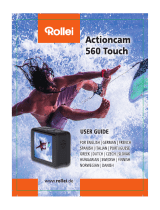 Rollei Actioncam 560 Touch Bruksanvisningar