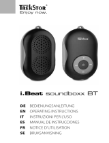 Trekstor i-Beat Soundboxx BT Bruksanvisningar