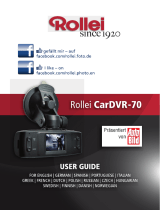 Rollei Car DVR 70 Bruksanvisning