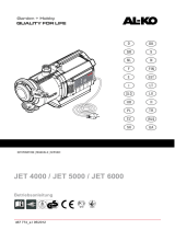 AL-KO Garden Pump Jet 6000/5 Premium Användarmanual