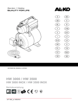 AL-KO HW 3500 Inox Classic Användarmanual