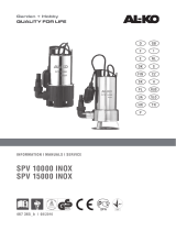 AL-KO Drainage Pump SPV 15000 Inox, 15,000 L / h Användarmanual