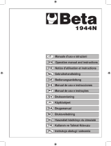 Beta 1944A Bruksanvisningar