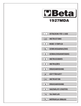 Beta 1927MDA/K4 Bruksanvisningar