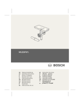Bosch MUM6N22/03 Användarmanual