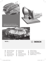 Bosch MAS9454M/11 Användarmanual