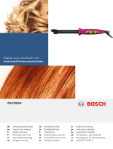 Bosch PHC 9590 Användarmanual