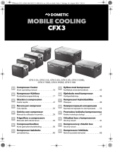 Dometic CFX3 (CFX3 25, CFX3 35, CFX3 45, CFX3 55, CFX3 55IM, CFX3 75DZ,CFX3 95DZ, CFX3 100) Installationsguide